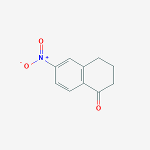 molecular formula C10H9NO3 B1589404 6-硝基-3,4-二氢萘-1(2H)-酮 CAS No. 22246-26-0
