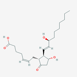 molecular formula C22H36O5 B158942 20a,20b-二氢-9-氧代-11R,15S-二羟基-5Z,13E-前列二烯酸 CAS No. 37492-24-3