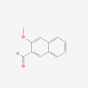 molecular formula C12H10O2 B1589437 3-甲氧基-2-萘甲醛 CAS No. 56679-88-0