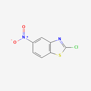 molecular formula C7H3ClN2O2S B1589442 2-氯-5-硝基苯并噻唑 CAS No. 3622-38-6