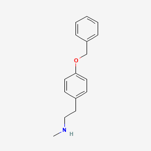 2-(4-(Benzyloxy)phenyl)-N-methylethanamine