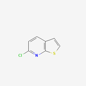 molecular formula C7H4ClNS B1589462 6-氯噻吩[2,3-b]吡啶 CAS No. 62226-18-0