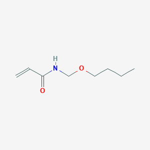 molecular formula C8H15NO2 B158947 N-(Butoxymethyl)acrylamide CAS No. 1852-16-0