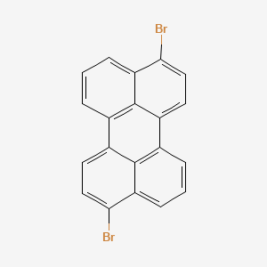 molecular formula C20H10Br2 B1589472 3,9-二溴苝 CAS No. 56752-35-3