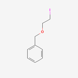 molecular formula C9H11IO B1589486 1-苄氧基-2-碘乙烷 CAS No. 54555-84-9