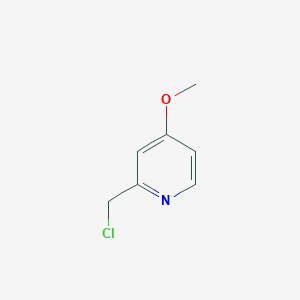 molecular formula C7H8ClNO B1589491 2-(氯甲基)-4-甲氧基吡啶 CAS No. 99651-28-2