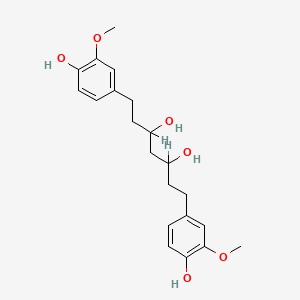 molecular formula C21H28O6 B1589496 八氢姜黄素 CAS No. 36062-07-4