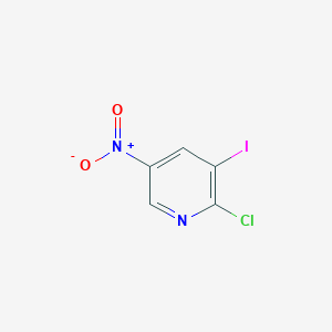 molecular formula C5H2ClIN2O2 B1589499 2-氯-3-碘-5-硝基吡啶 CAS No. 25391-60-0