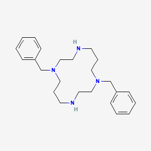 molecular formula C24H36N4 B1589504 1,8-二苄基-1,4,8,11-四氮杂环十四烷 CAS No. 214078-93-0