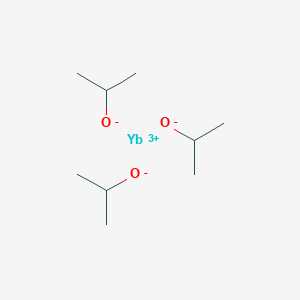 molecular formula C9H21O3Y B1589508 丙-2-醇盐酸盐；镱(3+) CAS No. 6742-69-4