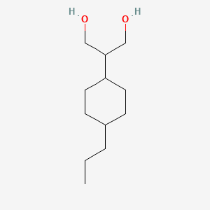 B1589512 2-(4-Propylcyclohexyl)propane-1,3-diol CAS No. 132310-86-2