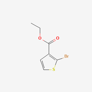 molecular formula C7H7BrO2S B1589526 2-溴噻吩-3-羧酸乙酯 CAS No. 632325-50-9