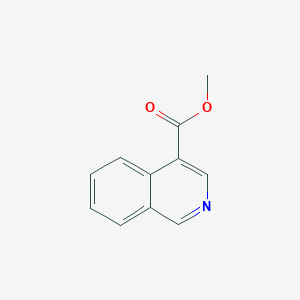 molecular formula C11H9NO2 B1589581 甲基异喹啉-4-羧酸酯 CAS No. 20317-40-2
