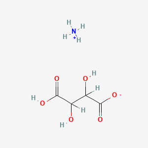 B1589593 Ammonium 3-carboxy-2,3-dihydroxypropanoate CAS No. 3095-65-6