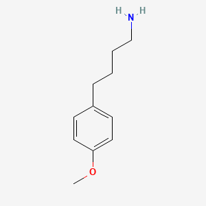 B1589629 4-(4-Methoxyphenyl)butan-1-amine CAS No. 72457-26-2