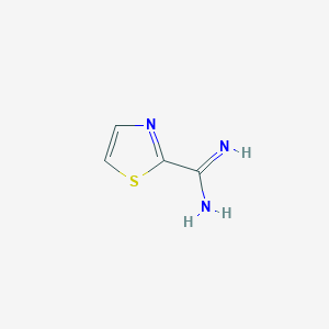 molecular formula C4H5N3S B1589637 2-噻唑甲酰胺 CAS No. 212558-27-5