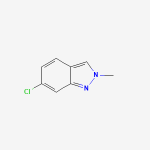 molecular formula C8H7ClN2 B1589639 6-chloro-2-methyl-2H-indazole CAS No. 541539-87-1