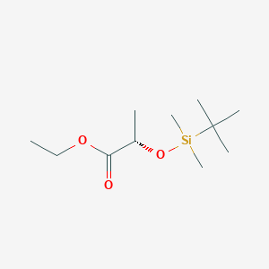 B1589644 Ethyl (S)-(-)-2-(tert-butyldimethylsilyloxy)propionate CAS No. 106513-42-2
