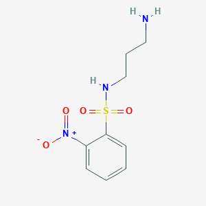 B1589650 N-(3-Aminopropyl)-2-nitrobenzenesulfonamide CAS No. 240423-09-0