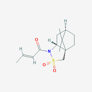 B1589651 (N-Crotonyl)-(2R)-bornane-10,2-sultam CAS No. 94668-55-0
