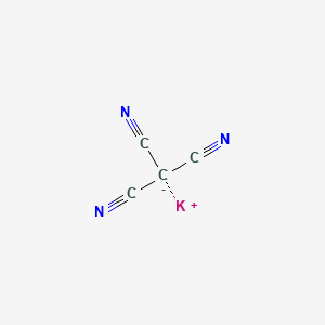 molecular formula C4KN3 B1589653 三氰基甲烷钾 CAS No. 34171-69-2
