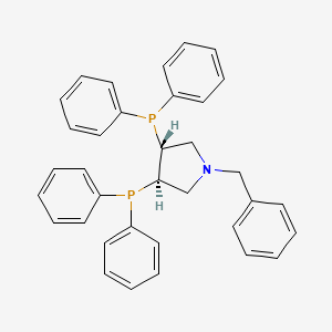 B1589655 (3R,4R)-(+)-Bis(diphenylphosphino)-1-benzylpyrrolidine CAS No. 99135-95-2
