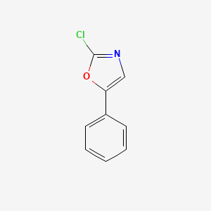 B1589657 2-Chloro-5-phenyloxazole CAS No. 62124-43-0