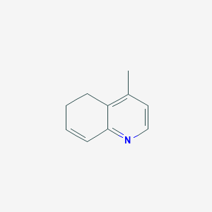 molecular formula C10H11N B158966 4-Methyl-5,6-dihydroquinoline CAS No. 133092-25-8