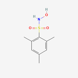 molecular formula C9H13NO3S B1589661 N-羟基-2,4,6-三甲基苯磺酰胺 CAS No. 58042-39-0