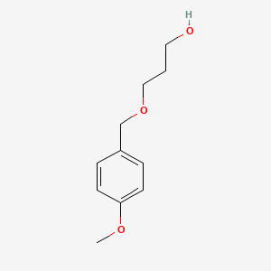 molecular formula C11H16O3 B1589662 3-((4-甲氧基苄基)氧基)丙醇-1 CAS No. 135362-69-5
