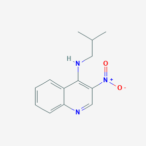 B1589667 4-Isobutylamino-3-nitroquinoline CAS No. 99009-85-5