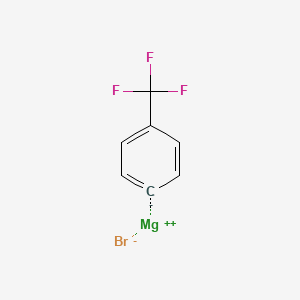molecular formula C7H4BrF3Mg B1589676 (4-(三氟甲基)苯基)溴化镁 CAS No. 402-51-7