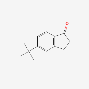 B1589678 5-Tert-butyl-2,3-dihydroinden-1-one CAS No. 4600-86-6