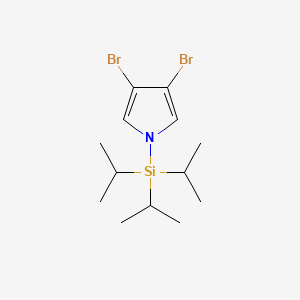 molecular formula C13H23Br2NSi B1589702 N-(Triisopropylsilyl)-3,4-dibromopyrrole CAS No. 93362-54-0