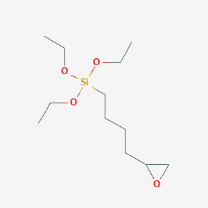 molecular formula C12H26O4Si B1589705 5,6-环氧己基三乙氧基硅烷 CAS No. 86138-01-4