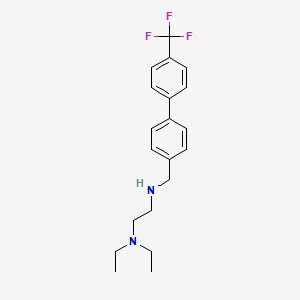 molecular formula C20H25F3N2 B1589718 N,N-二乙基-N'-(4'-三氟甲基联苯-4-基甲基)-乙烷-1,2-二胺 CAS No. 304694-40-4