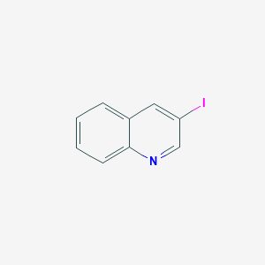 molecular formula C9H6IN B1589721 3-碘喹啉 CAS No. 79476-07-6