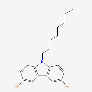 B1589729 3,6-Dibromo-9-octyl-9H-carbazole CAS No. 79554-93-1