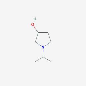 molecular formula C7H15NO B1589749 1-异丙基-3-吡咯烷醇 CAS No. 42729-56-6