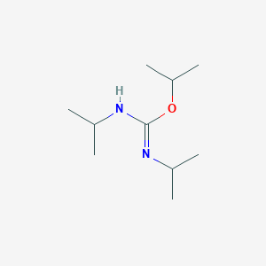 molecular formula C10H22N2O B1589752 氨基甲酸，N,N'-双(1-甲基乙基)-，1-甲基乙基酯 CAS No. 63460-32-2