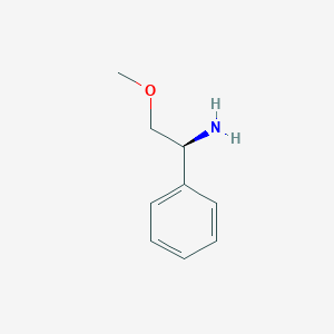 molecular formula C9H13NO B1589759 (S)-2-甲氧基-1-苯乙胺 CAS No. 91298-74-7