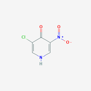 molecular formula C5H3ClN2O3 B1589769 3-氯-5-硝基吡啶-4-醇 CAS No. 31872-64-7