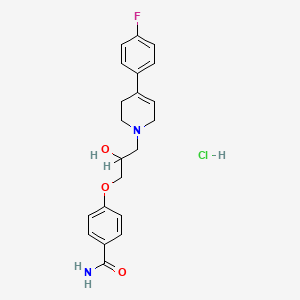 molecular formula C21H24ClFN2O3 B1589771 Ro 8-4304 盐酸盐 CAS No. 195988-65-9
