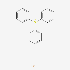 molecular formula C18H15BrS B1589774 Triphenylsulfonium Bromide CAS No. 3353-89-7