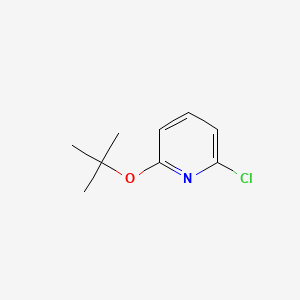 molecular formula C9H12ClNO B1589775 2-叔丁氧基-6-氯吡啶 CAS No. 547740-43-2
