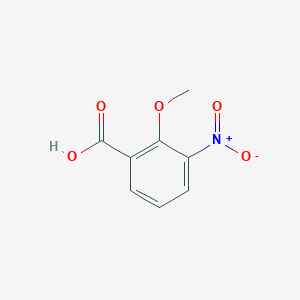 molecular formula C8H7NO5 B1589778 2-Methoxy-3-nitrobenzoic acid CAS No. 40751-88-0