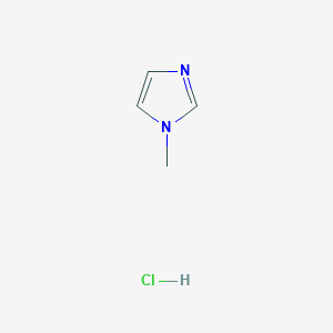 molecular formula C4H7ClN2 B1589782 1-甲基咪唑盐酸盐 CAS No. 35487-17-3
