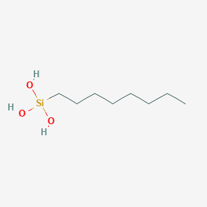 molecular formula C8H20O3Si B1589785 Silanetriol, octyl- CAS No. 31176-12-2