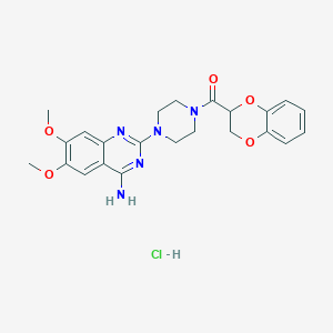 B1589787 Doxazosin hydrochloride CAS No. 70918-01-3