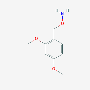 B1589793 O-(2,4-Dimethoxybenzyl)hydroxylamine CAS No. 216067-66-2